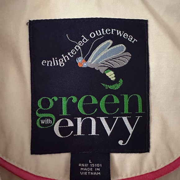 Green Envy Trench Coat - Picture 5 of 5